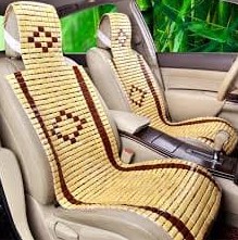 Accesorios coche bambú